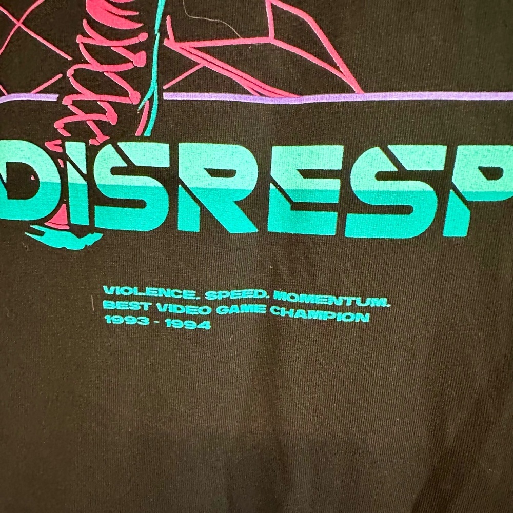 META Dr. Disrespect Black Tee with Retro Design XL - Picture 6 of 6